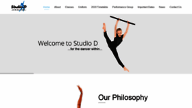 What Studiod.com.au website looked like in 2020 (4 years ago)