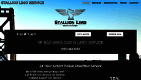 What Stallionlimoservice.com website looked like in 2020 (4 years ago)