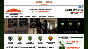 What Servprostreamwoodbartlettwestchicagocity.com website looked like in 2020 (4 years ago)