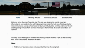 What Shermantwp.com website looked like in 2020 (4 years ago)