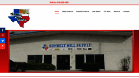 What Sunbeltmillsupply.com website looked like in 2020 (4 years ago)