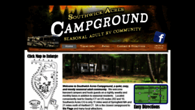 What Southwickacrescampground.com website looked like in 2020 (4 years ago)