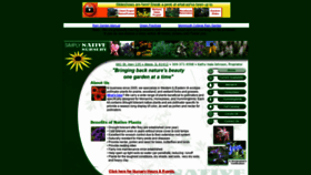 What Simplynativenursery.com website looked like in 2020 (4 years ago)