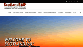 What Scotland360.co.uk website looked like in 2020 (4 years ago)