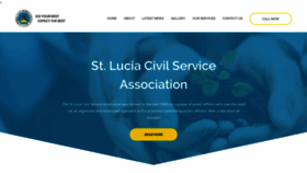 What Stluciacsa.org website looked like in 2020 (4 years ago)