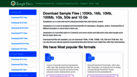 What Sampledocs.in website looked like in 2020 (4 years ago)