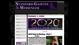 What Standard-gazette.com website looked like in 2020 (4 years ago)