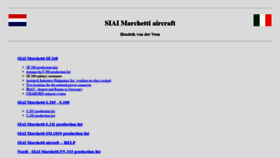 What Siai-marchetti.nl website looked like in 2020 (4 years ago)
