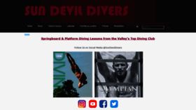 What Sundevildivers.com website looked like in 2020 (4 years ago)