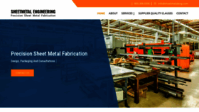 What Sheetmetaleng.com website looked like in 2020 (4 years ago)