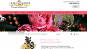 What Sugarlandhouseofblooms.com website looked like in 2020 (4 years ago)