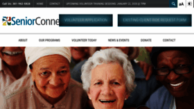 What Seniorconnectionmc.org website looked like in 2020 (4 years ago)