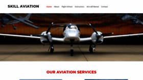 What Skillaviation.com website looked like in 2020 (4 years ago)