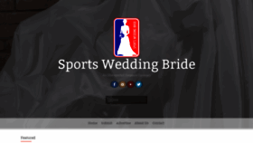 What Sportsweddingbride.com website looked like in 2020 (4 years ago)
