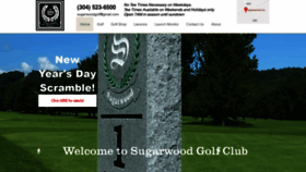 What Sugarwoodgolfclub.com website looked like in 2020 (4 years ago)
