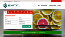 What Sigortan.biz website looked like in 2020 (4 years ago)