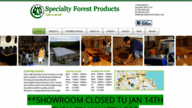 What Specialtyforestproducts.com website looked like in 2020 (4 years ago)