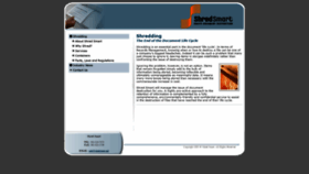 What Shredsmart.net website looked like in 2020 (6 years ago)