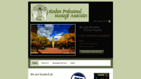 What Steubenprofessionalmassage.com website looked like in 2020 (4 years ago)