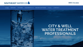 What Southeastwaterco.com website looked like in 2020 (4 years ago)