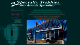 What Specialtytrophies.ca website looked like in 2020 (4 years ago)