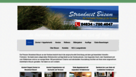 What Strandnest-buesum.eu website looked like in 2020 (4 years ago)