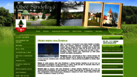 What Sindelova.cz website looked like in 2020 (4 years ago)