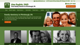 What Southhillsdentist.com website looked like in 2020 (4 years ago)