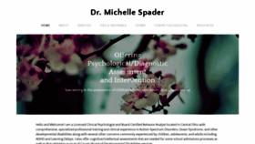 What Spaderpsychology.com website looked like in 2020 (4 years ago)