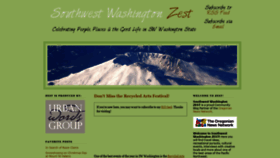 What Southwestwashingtonzest.com website looked like in 2020 (4 years ago)