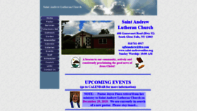 What Saint-andrewonline.org website looked like in 2020 (4 years ago)