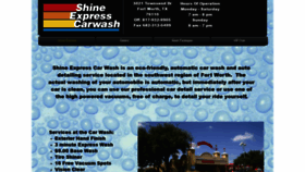 What Shineexpress.net website looked like in 2020 (4 years ago)