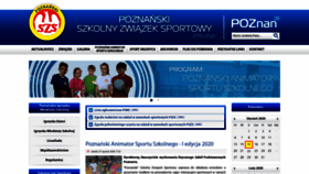 What Szs.poznan.pl website looked like in 2020 (6 years ago)