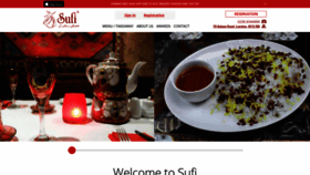 What Sufirestaurant.com website looked like in 2020 (4 years ago)