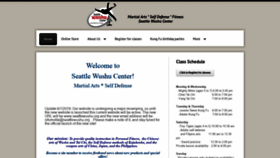 What Seattlewushucenter.org website looked like in 2020 (4 years ago)