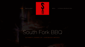 What Southforkbbq.com website looked like in 2020 (4 years ago)