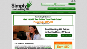 What Simplyheatingoil.com website looked like in 2020 (4 years ago)