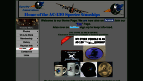 What Spectre-association.org website looked like in 2020 (4 years ago)