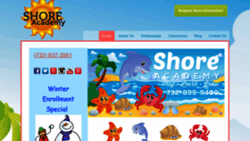What Shoreacademypreschool.com website looked like in 2020 (4 years ago)