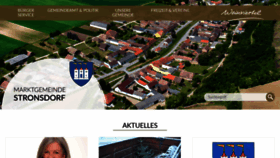 What Stronsdorf.at website looked like in 2020 (4 years ago)