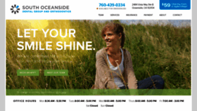 What Southoceansidedental.com website looked like in 2020 (4 years ago)