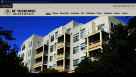 What Sttheodoreapartments.com website looked like in 2020 (4 years ago)