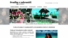 What Svadba-v-zahranici.eu website looked like in 2020 (4 years ago)