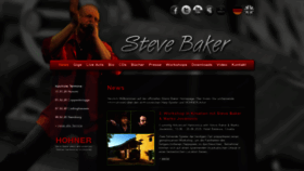 What Stevebaker.de website looked like in 2020 (4 years ago)