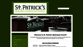 What Stpatszachary.org website looked like in 2020 (4 years ago)
