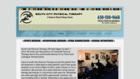What Southcityphysicaltherapy.com website looked like in 2020 (4 years ago)