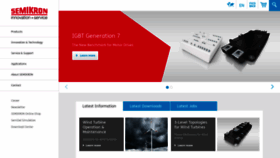 What Semikron.cn website looked like in 2020 (5 years ago)