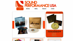 What Soundperformance.us website looked like in 2020 (4 years ago)