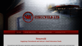 What Strucweld.co.nz website looked like in 2020 (4 years ago)