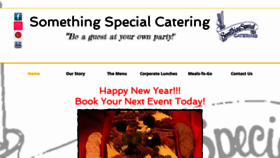 What Somethingspecialcatering.net website looked like in 2020 (4 years ago)